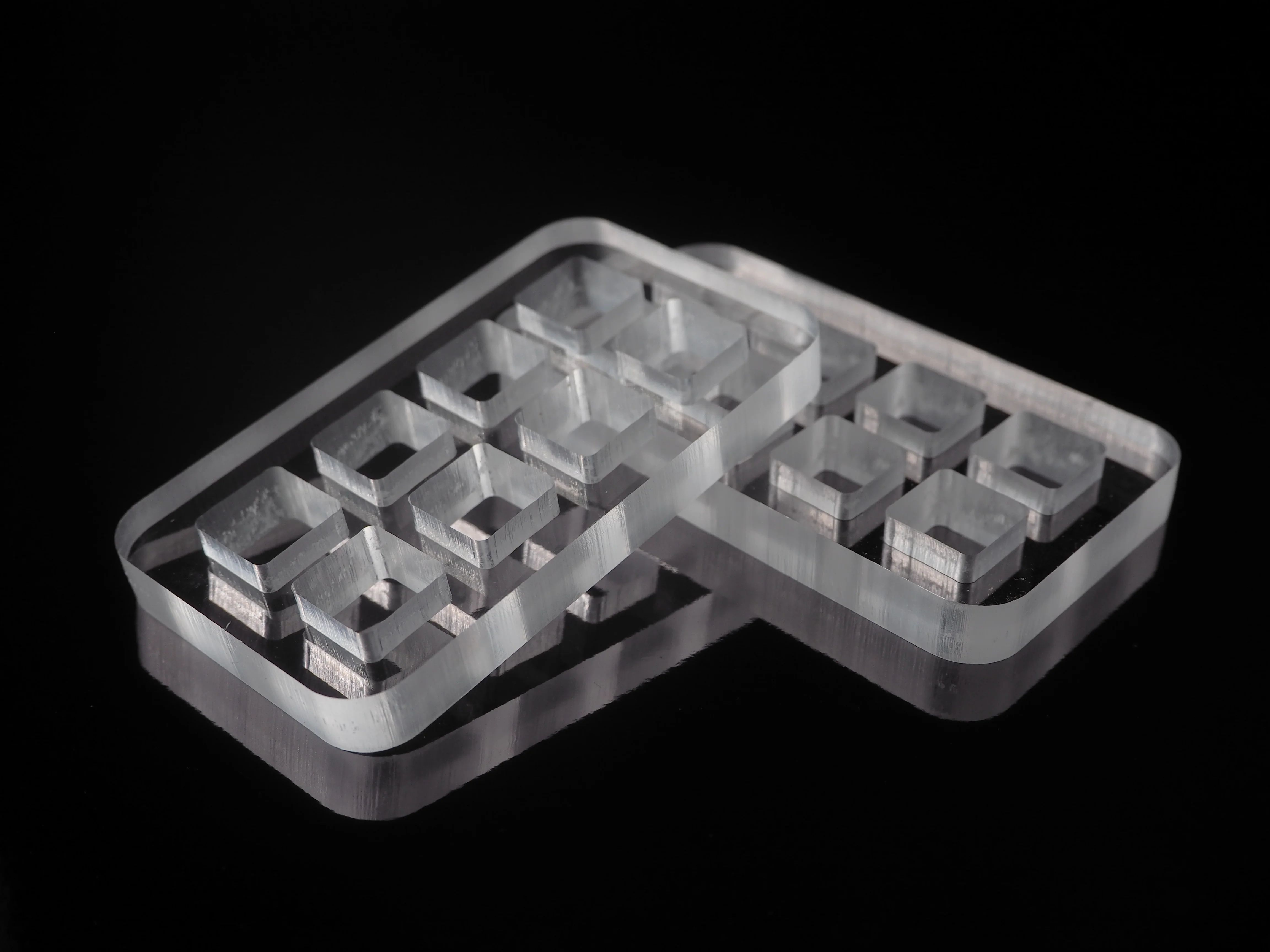 Acrylic Switch Tester With Clear Keycaps - Image 3