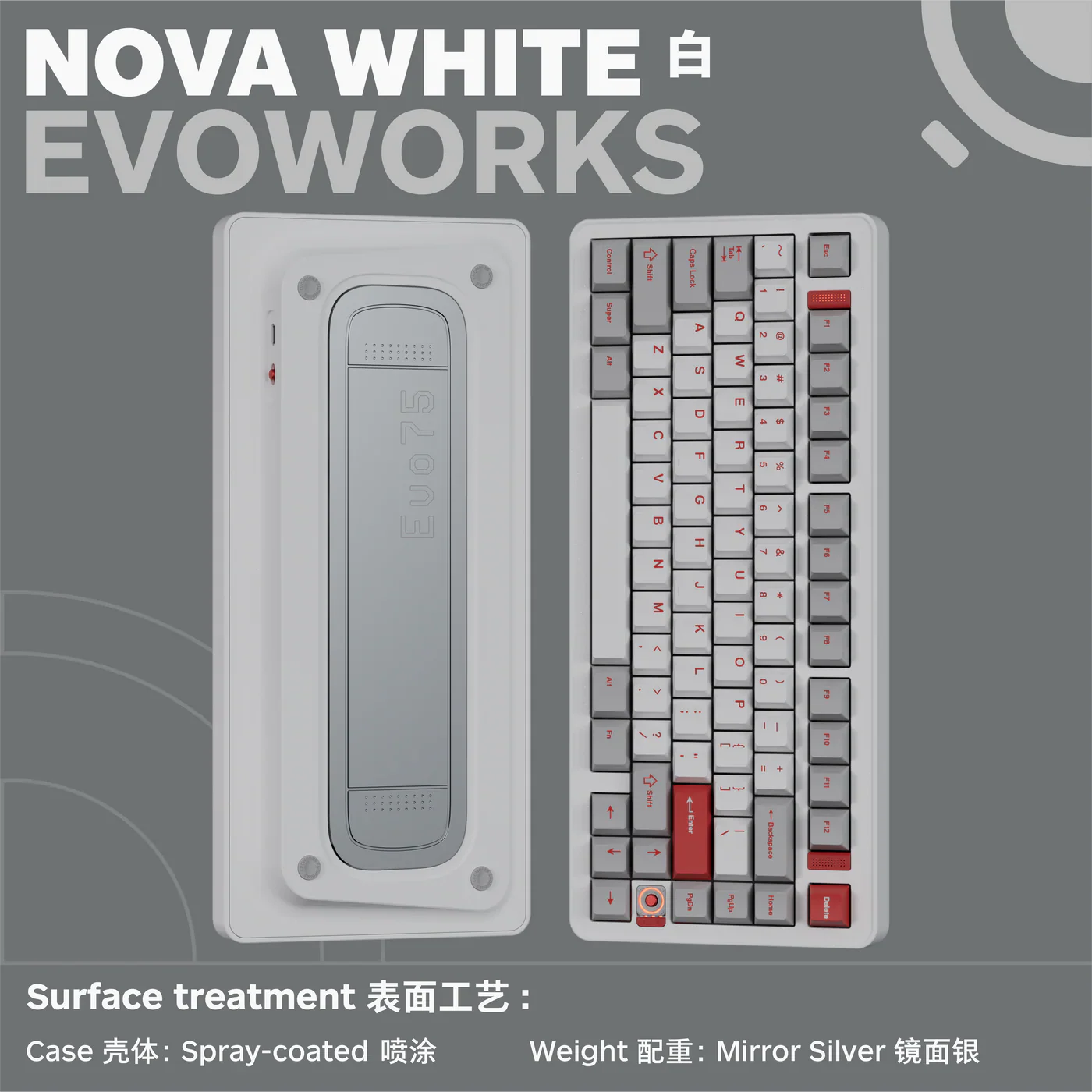 Evoworks - Evo75 Prebuilt Mechanical Keyboard Kit - Image 9