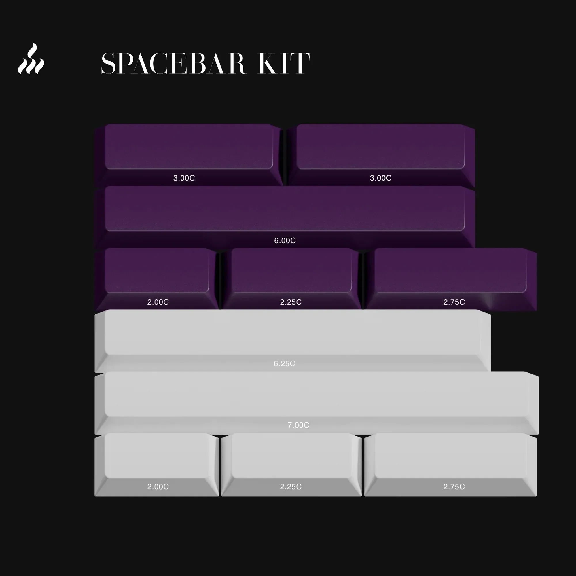 PBTfans Purpurite ABS Keycap Set - Image 8