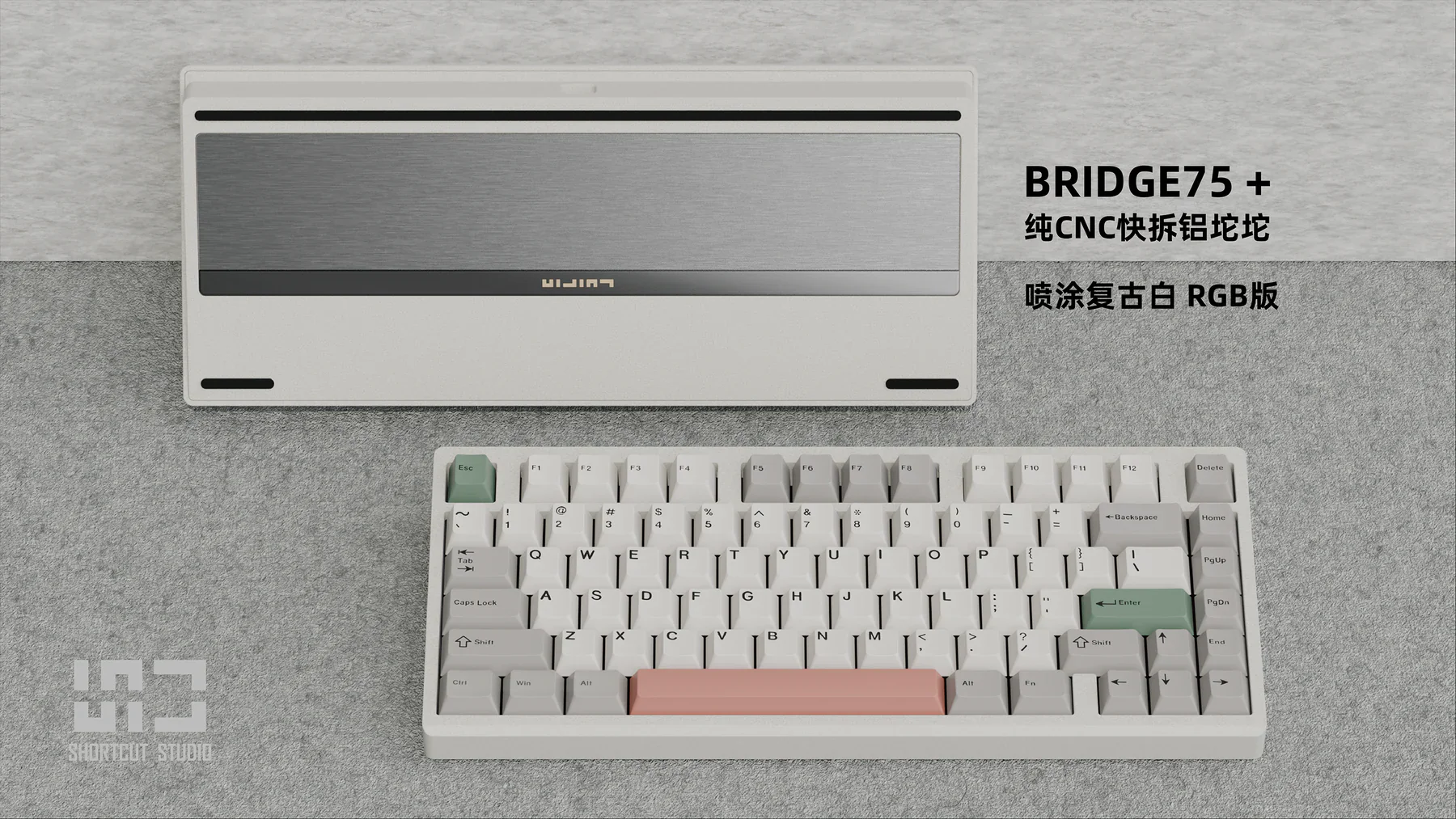 Shortcut Studio Bridge75 Prebuilt Mechanical Keyboard Kit - Image 10