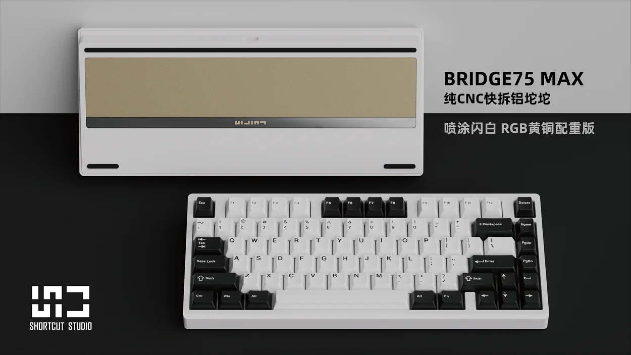 Shortcut Studio Bridge75 Prebuilt Mechanical Keyboard Kit - Image 13