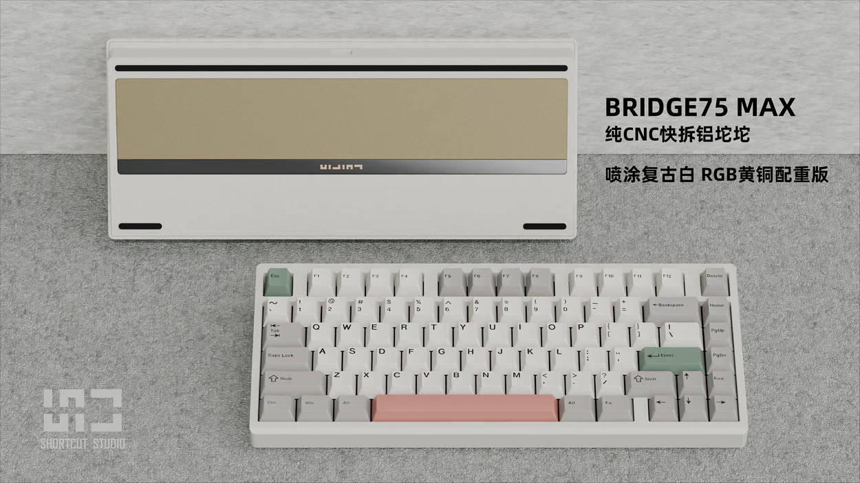 Shortcut Studio Bridge75 Prebuilt Mechanical Keyboard Kit - Image 14