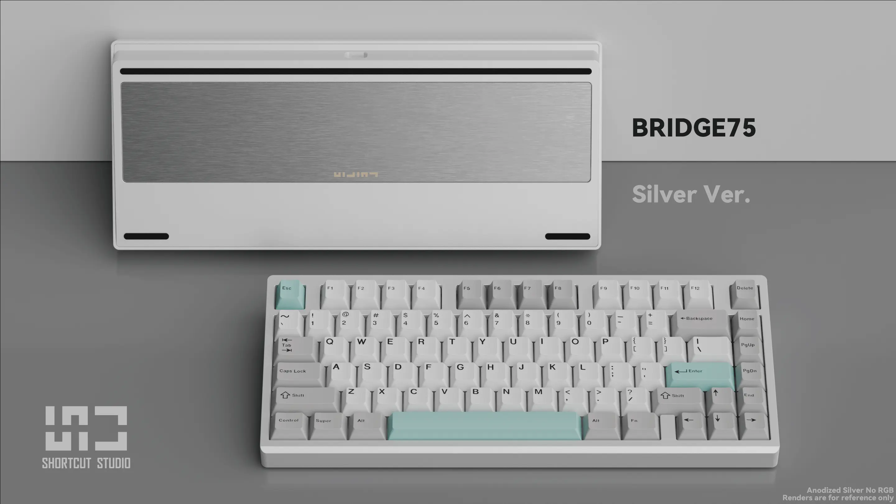 Shortcut Studio Bridge75 Prebuilt Mechanical Keyboard Kit - Image 3