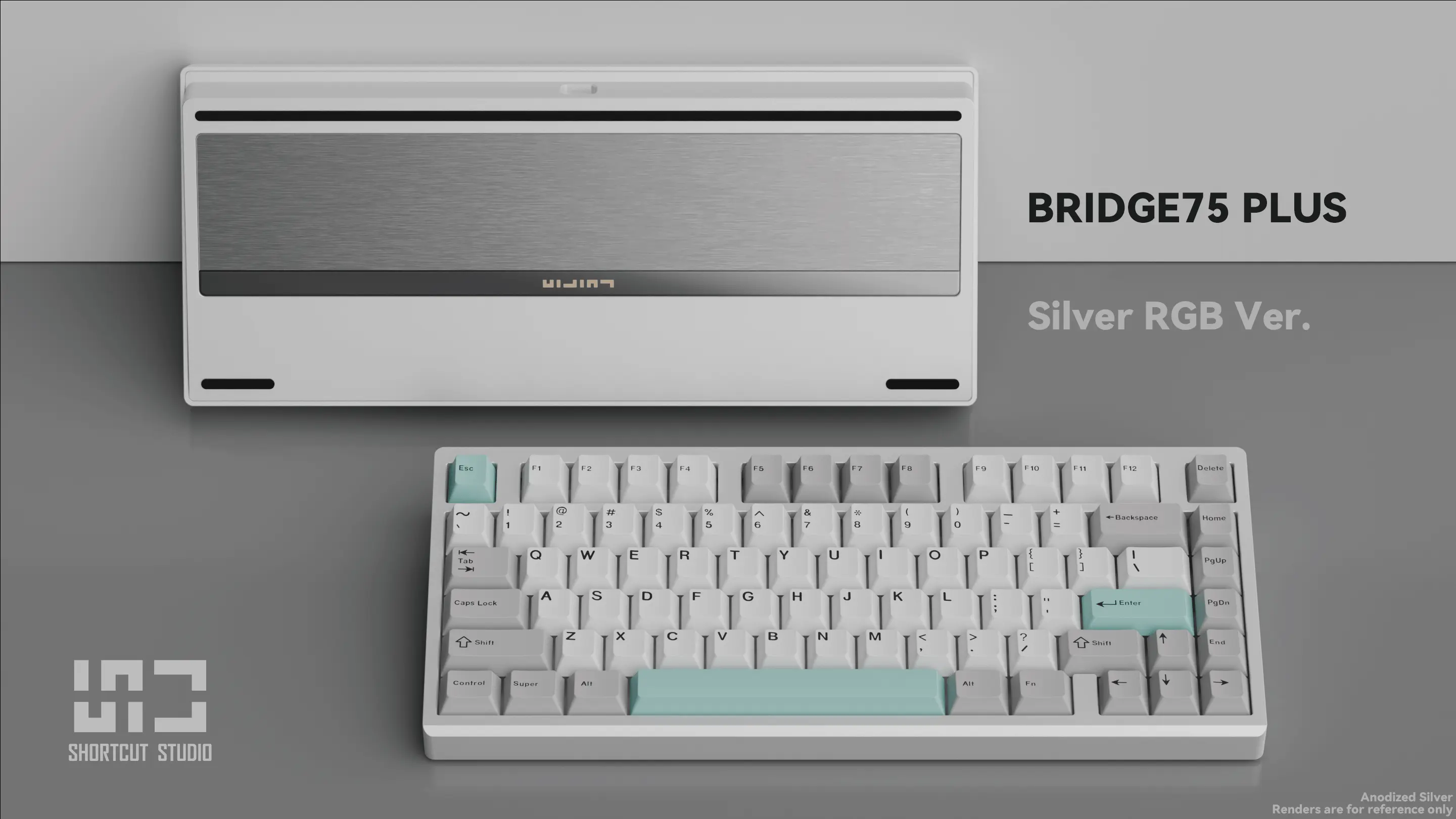 Shortcut Studio Bridge75 Prebuilt Mechanical Keyboard Kit - Image 4