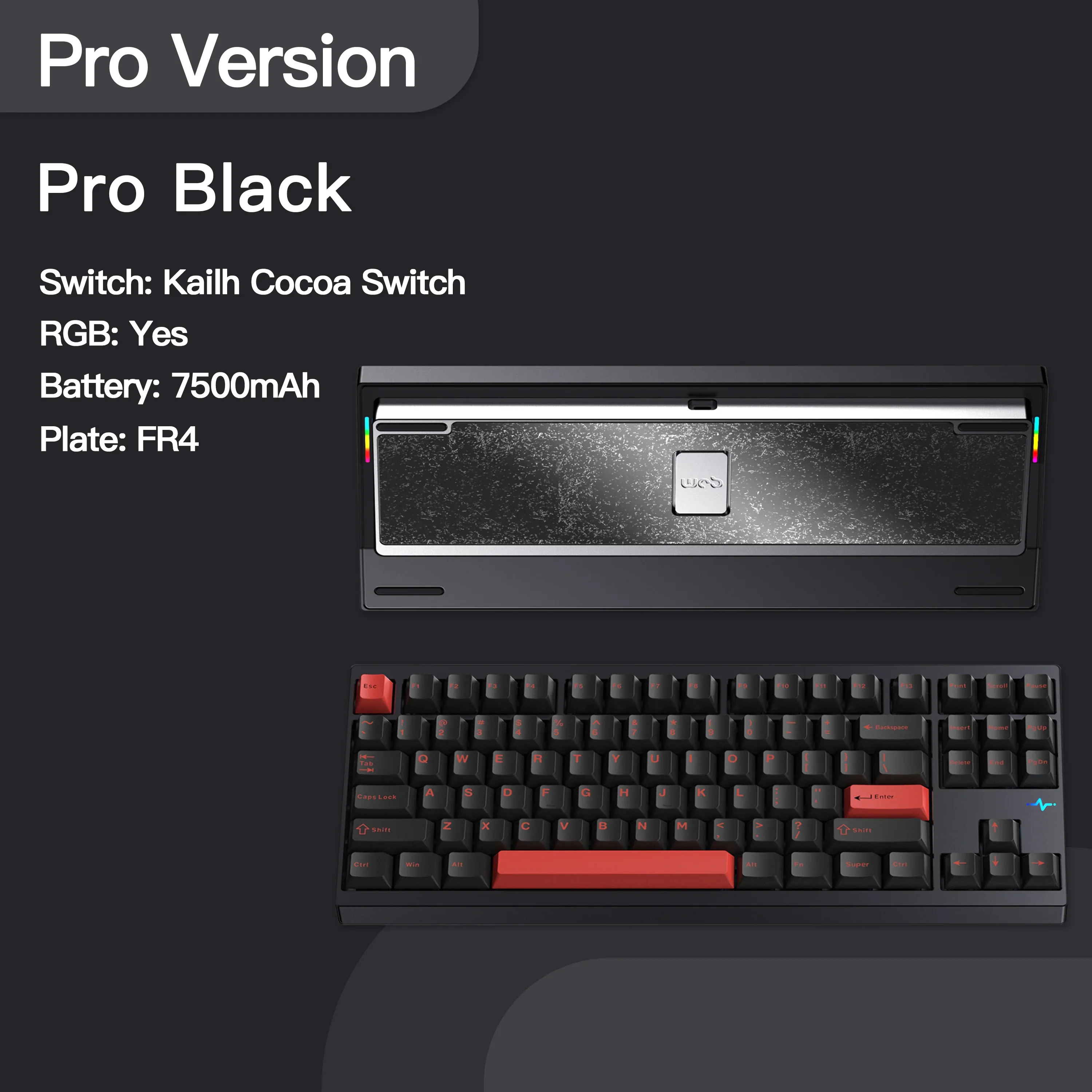 WOBKEY Crush80 Reboot Pro Prebuilt Mechanical Keyboard Kit - Image 5