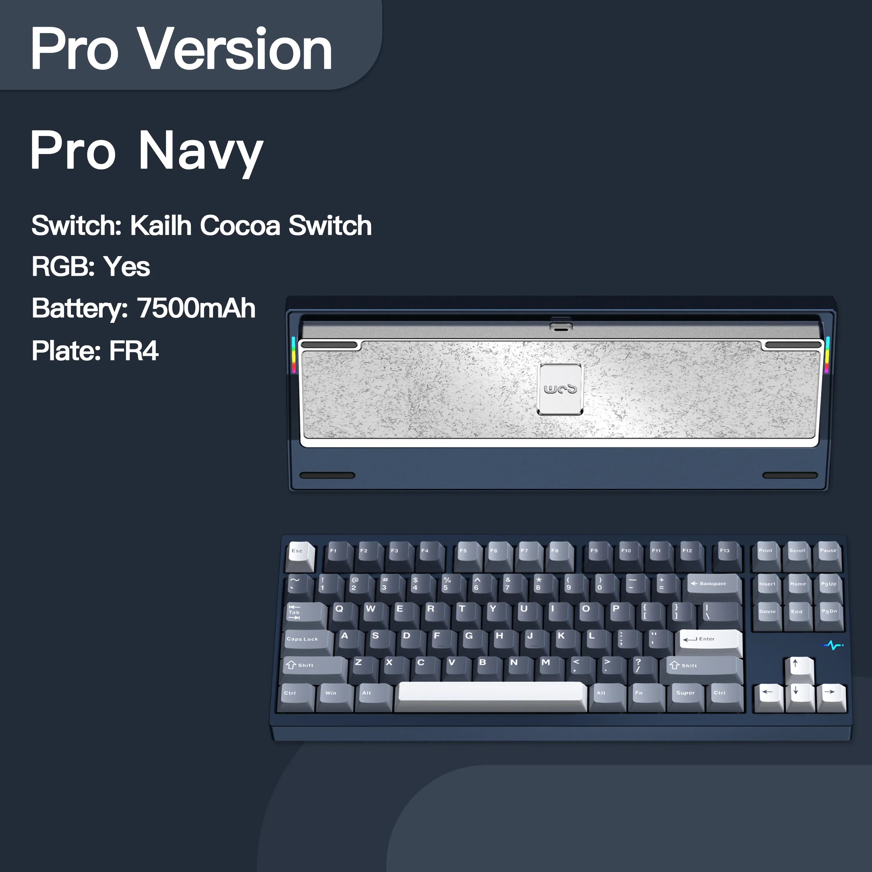 WOBKEY Crush80 Reboot Pro Prebuilt Mechanical Keyboard Kit - Image 6